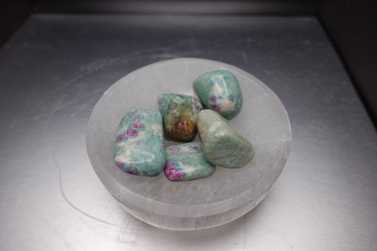 Ruby Fuchsite Tumble Stone