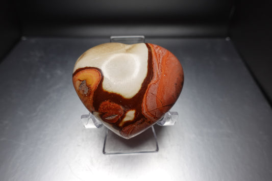 Polychrome Jasper Heart