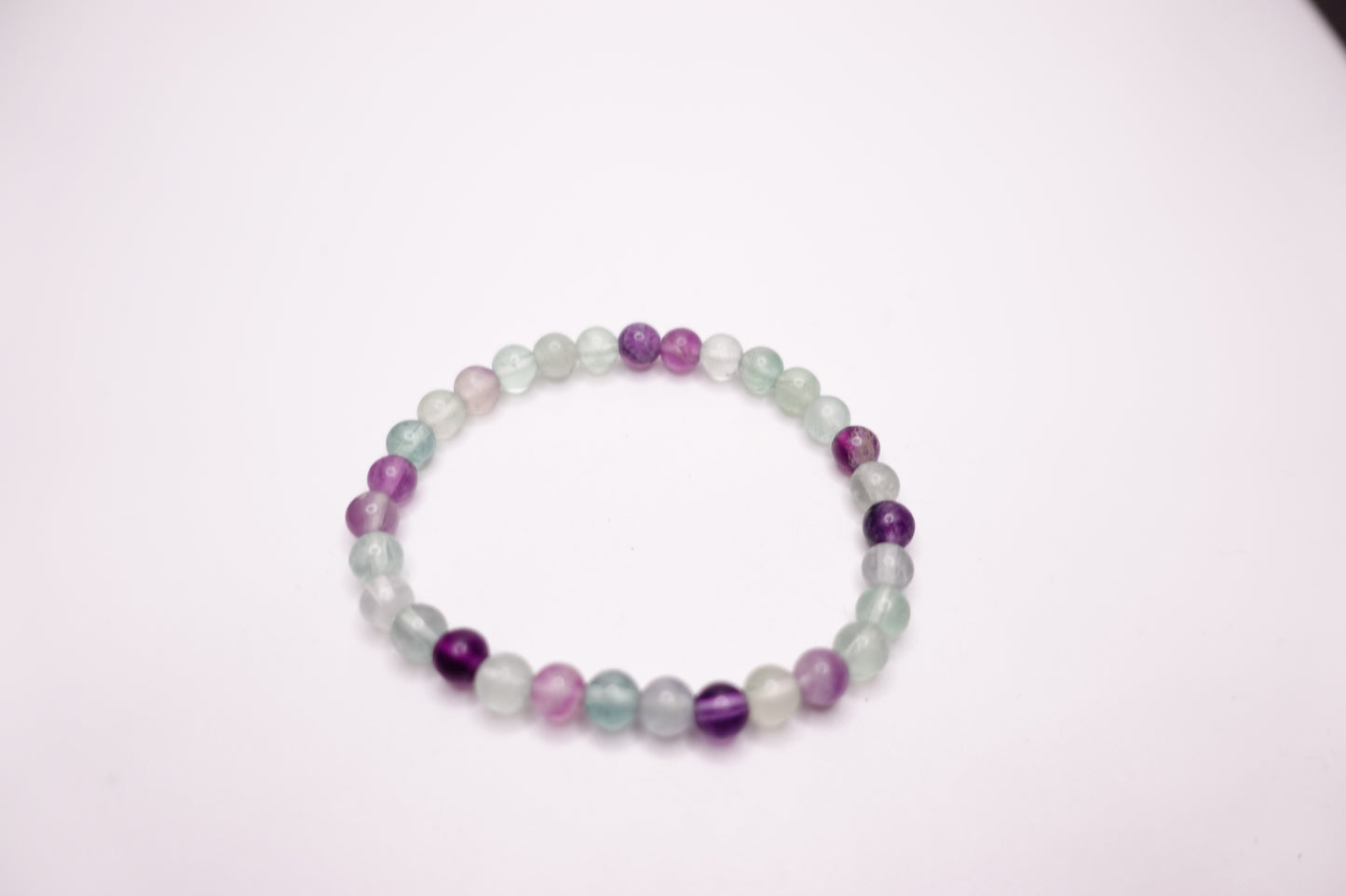 Rainbow Fluorite Bracelet